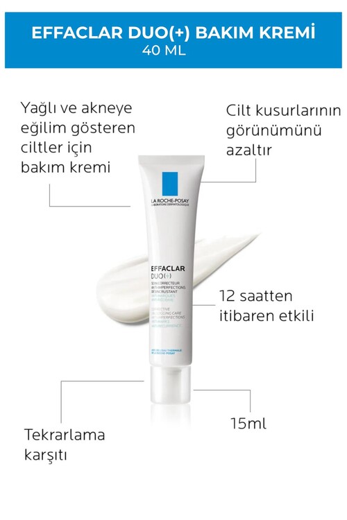 La Roche Posay Akne(sivilce) Bakım Seti | Effaclar Jel 400ml + Effaclar Tonik 200ml + Effaclar Duo (+) 40ml