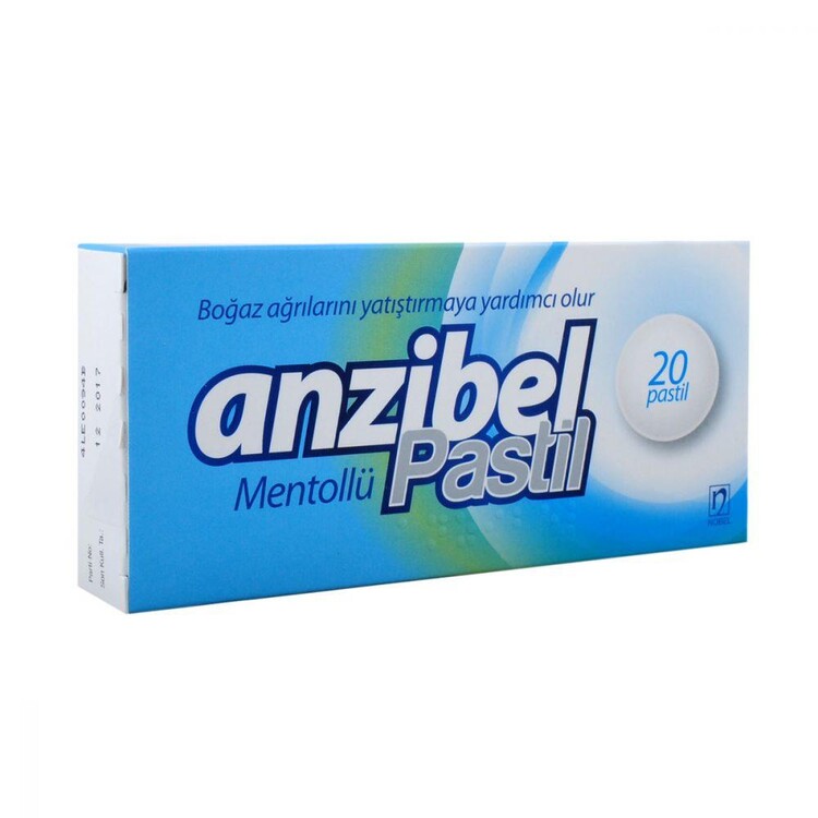 Anzibel - Anzibel Mentol Aromalı Pastil