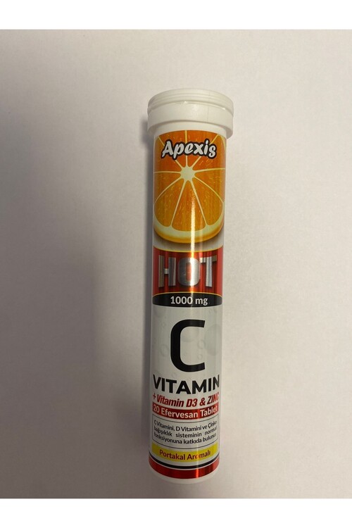 Apexis - Apexis Hot C Vit 1000 Mg +d3+zink