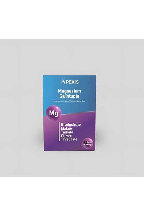 Apexis Magnesium Quintuple 30 Tablet