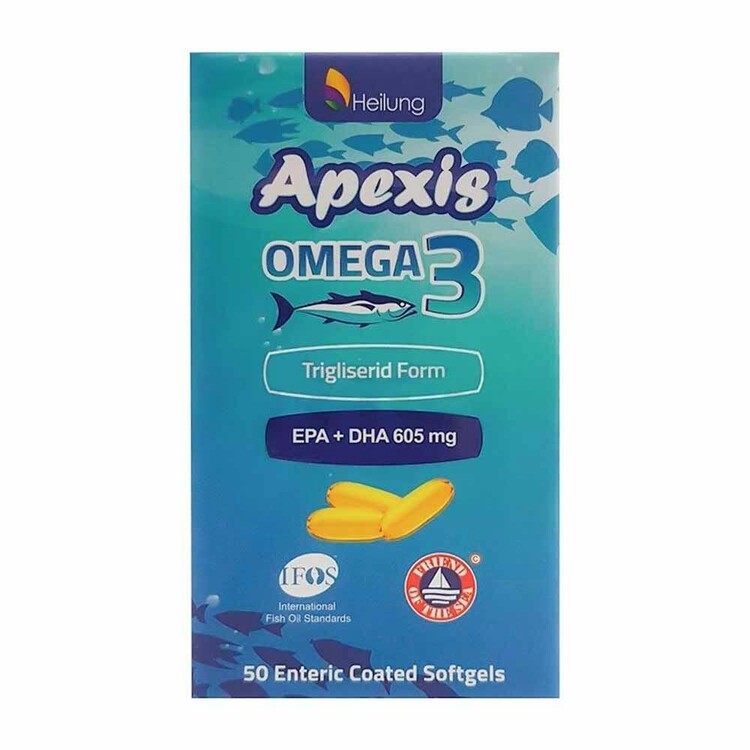 Apexis - Apexis Omega 3 Yumuşak Kapsül 50 adet