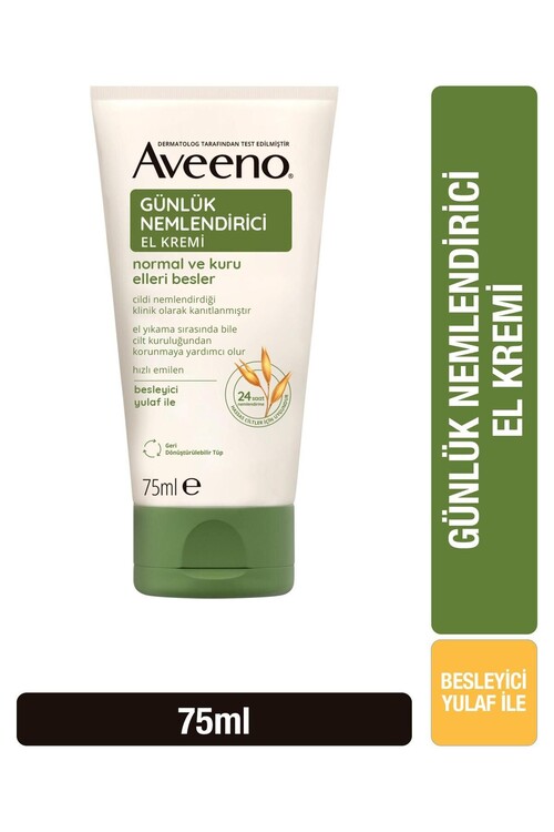 AVEENO - Aveeno Günlük Nemlendirici El Kremi 75 ml