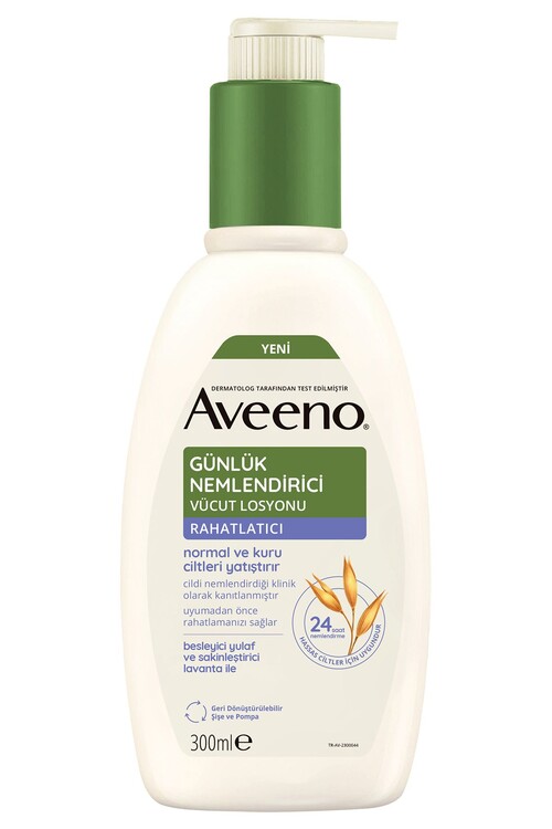 Aveeno Günlük Nemlendirici Vücut Losyonu - Lavanta