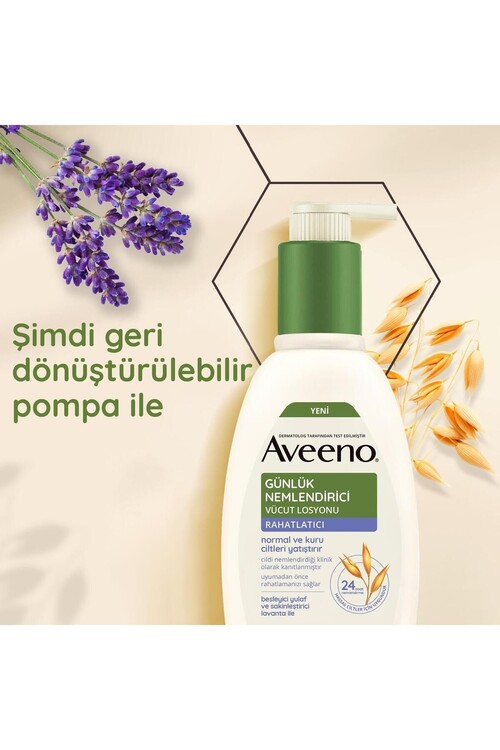 Aveeno Günlük Nemlendirici Vücut Losyonu - Lavanta