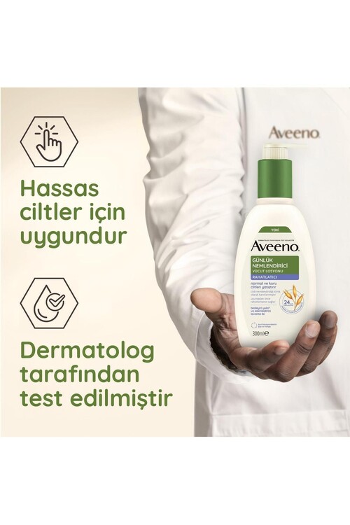 Aveeno Günlük Nemlendirici Vücut Losyonu - Lavanta