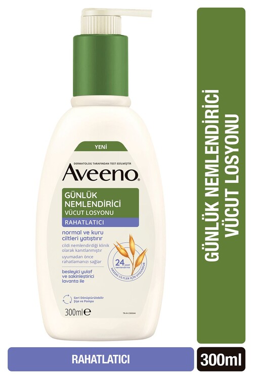 AVEENO - Aveeno Günlük Nemlendirici Vücut Losyonu - Lavanta