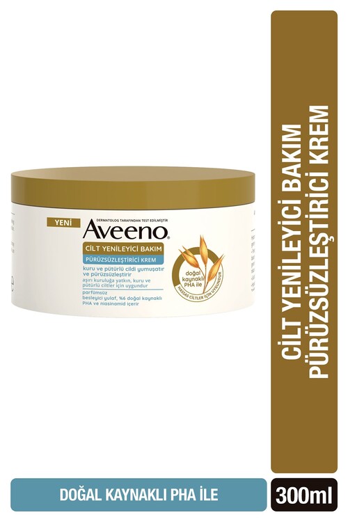 Aveeno Skin Renewal Cilt Yenileyici Vücut Kremi 30