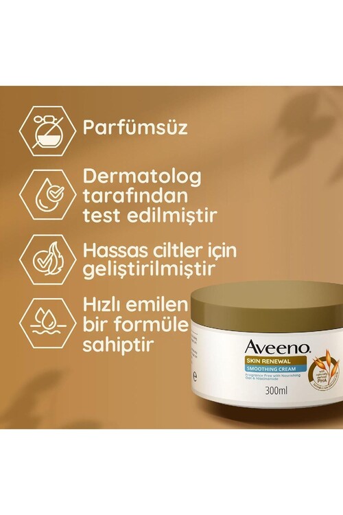 Aveeno Skin Renewal Cilt Yenileyici Vücut Kremi 30