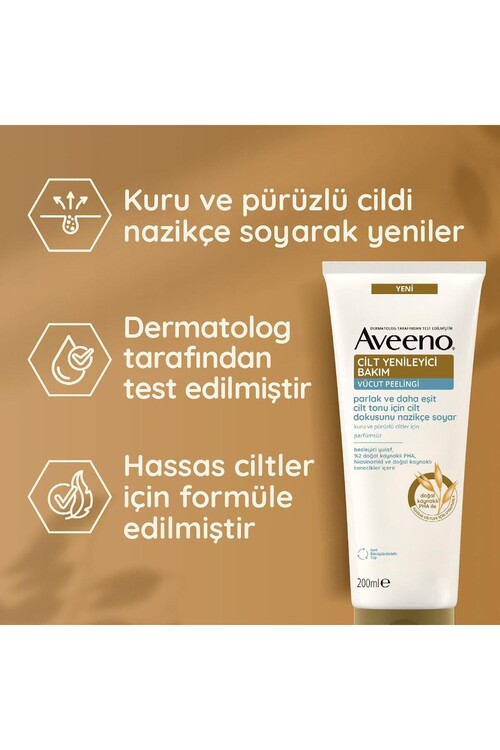 Aveeno Skin Renewal Cilt Yenileyici Vücut Peelingi