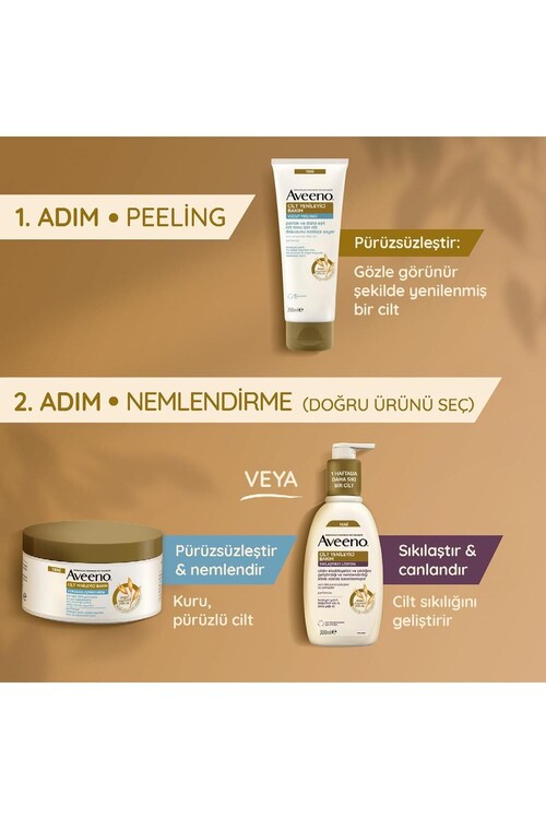 Aveeno Skin Renewal Cilt Yenileyici Vücut Peelingi