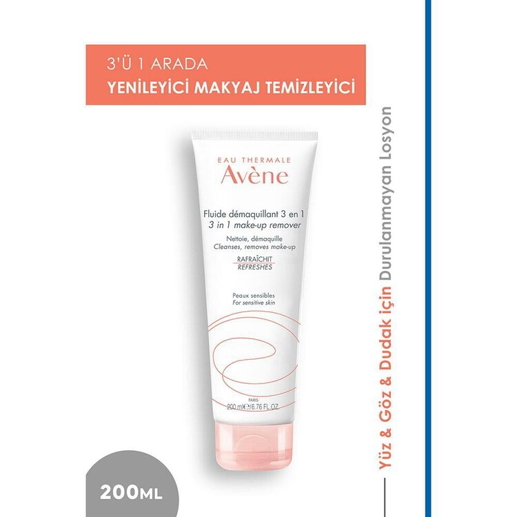 Avene Fluide Demaquillant 3 in 1 Make up Remover 2