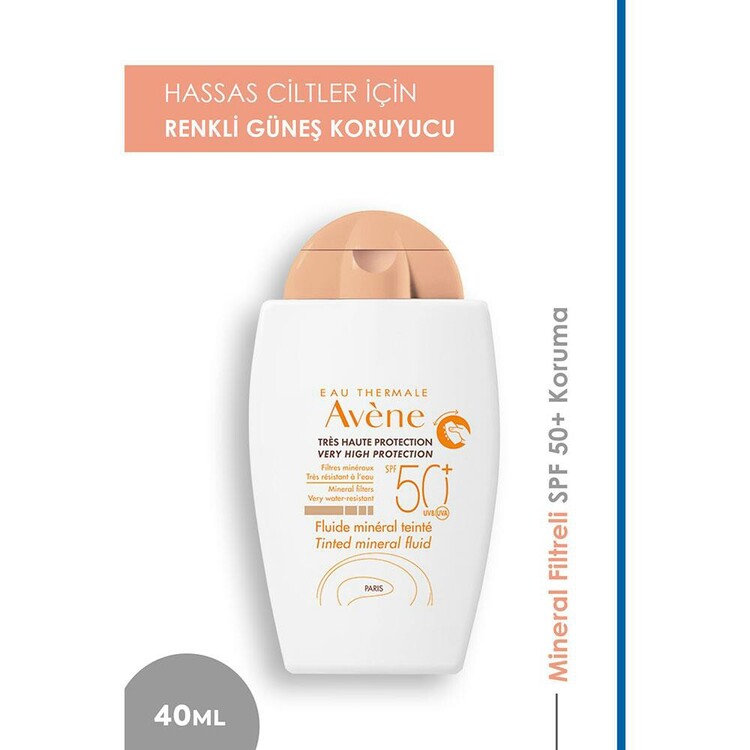 Avene Fluide Mineral Güneş Koruyucu Renkli Krem Sp