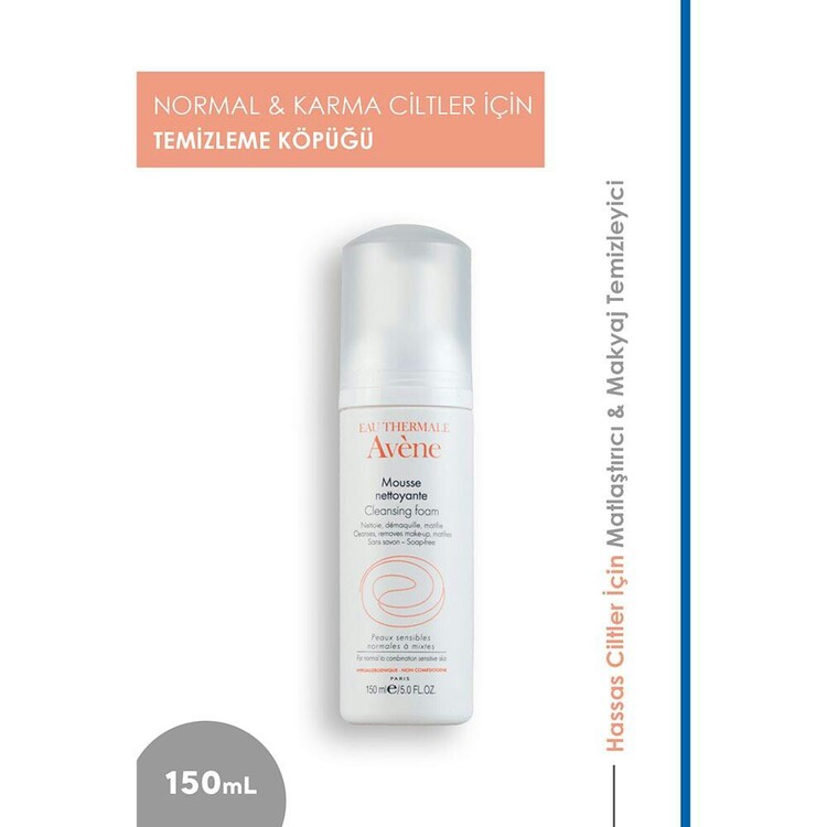 Avene Mousse Nettoyante Cilt Temizleme Köpüğü 150 