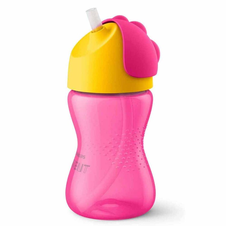 Philips Avent - Avent Pipetli Damlatmaz Bardak Pembe 300ml 12 Ay+