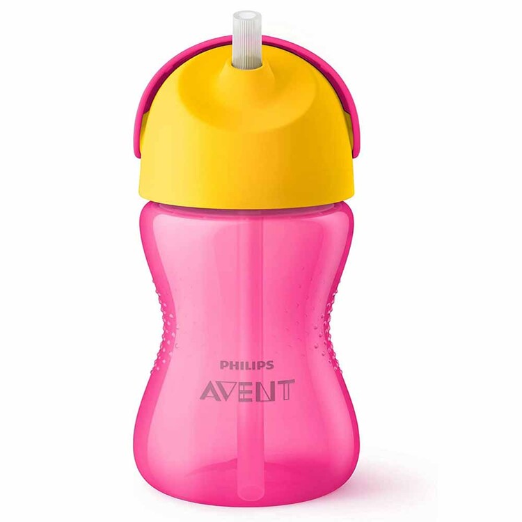 Avent Pipetli Damlatmaz Bardak Pembe 300ml 12 Ay+