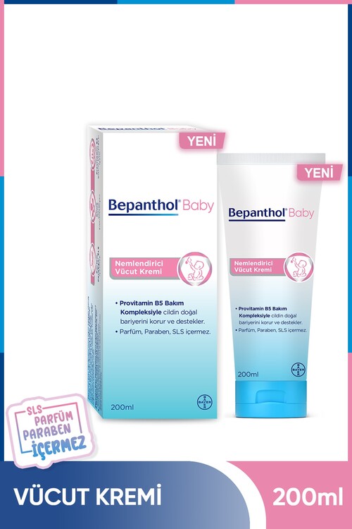 Bepanthol - Bepanthol Baby Nemlendirici Vücut Kremi 200 Ml