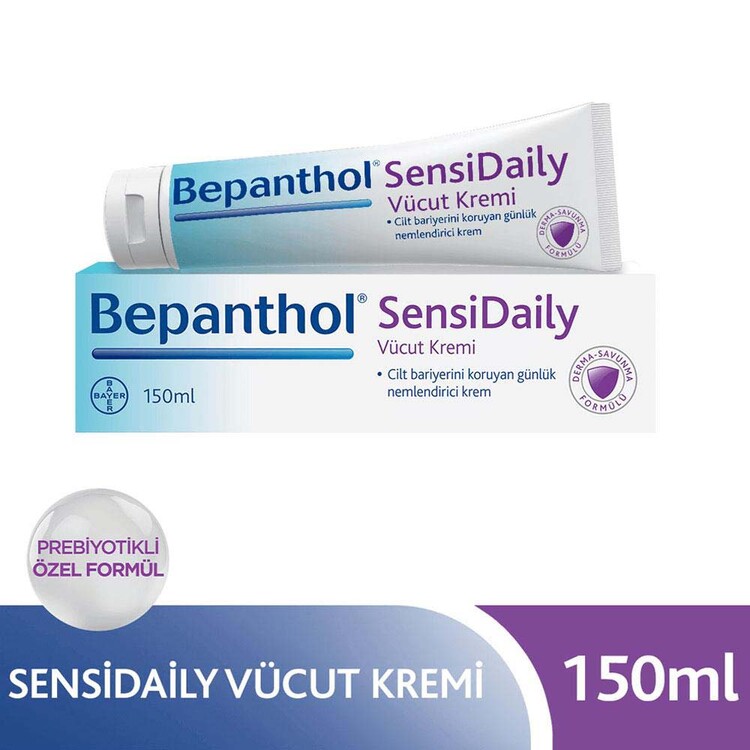 Bepanthol Sensidaily 150 ml, Vücut Kremi