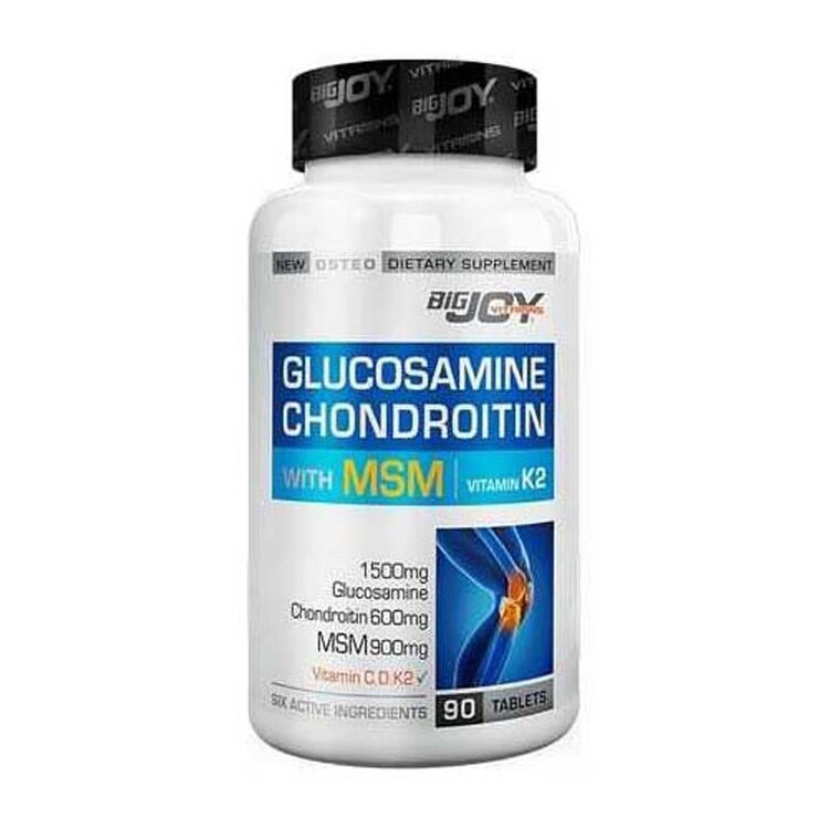 Big Joy Glucosamine Chondroitin with MSM Vitamin K