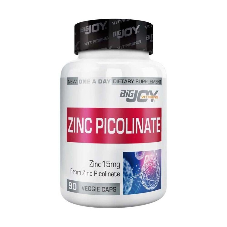 Big Joy Zinc Picolinate 90 Kapsül