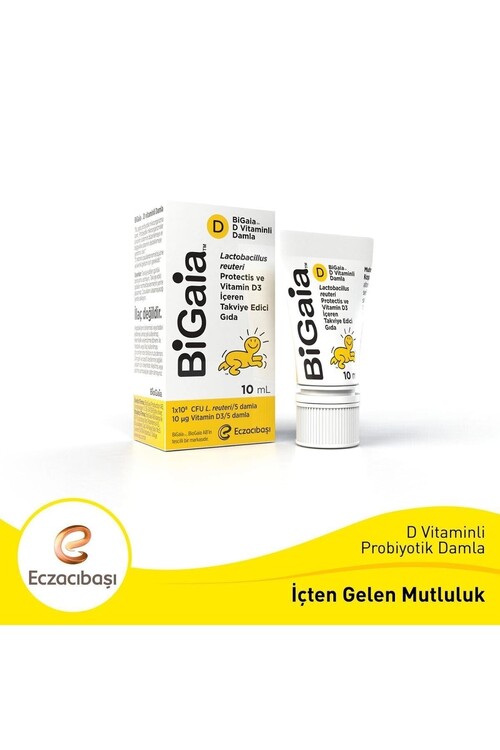 BiGaia Probiyotik Ve D Vitaminli Damla 10 ml