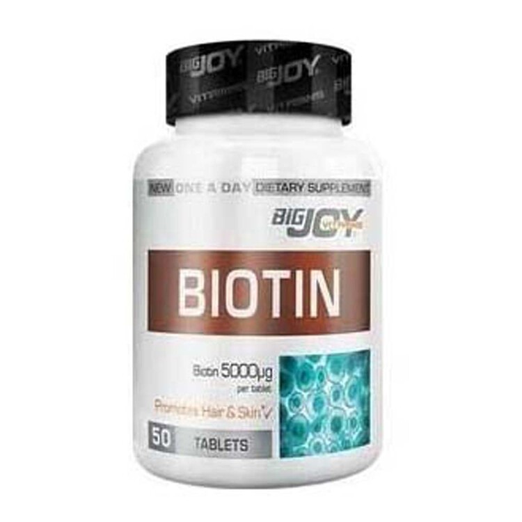 Bigjoy Vitamins Biotin 50 Tablet