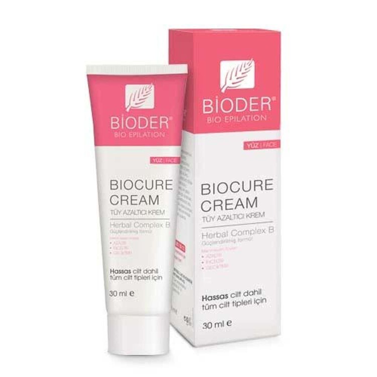 Bioder Biocure Tüy Azaltıcı Yüz Kremi 30 ml