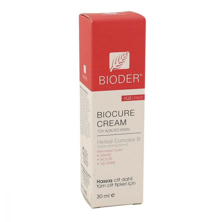 Bioder Biocure Tüy Azaltıcı Yüz Kremi 30 ml