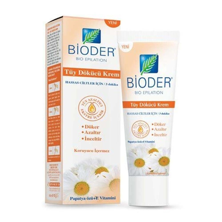 Bioder Tüy Dökücü Krem Hassas Cilt 40 ml