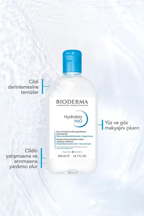 Bioderma Nemsiz Ciltler İçin Hydrabio Cilt Bakım Seti(Dermaroller Hediyeli)