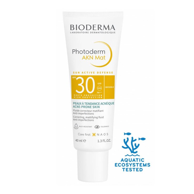 Bioderma - Bioderma Photoderm AKN Mat Spf 30 40 ml - Güneş Ko