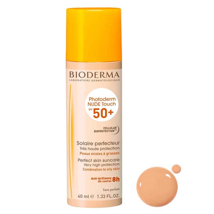 Bioderma Photoderm Nude Touch Natural Colour SPF50