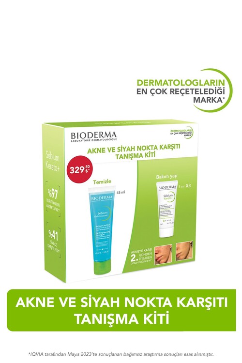 Bioderma Sebium Akne Eğilimli Ciltler Akne ve Siya