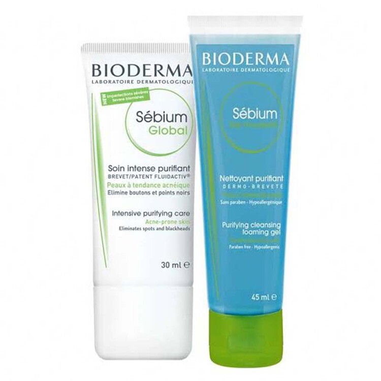 Bioderma Sebium Global 30 ml + Sebium Foaming Gel 