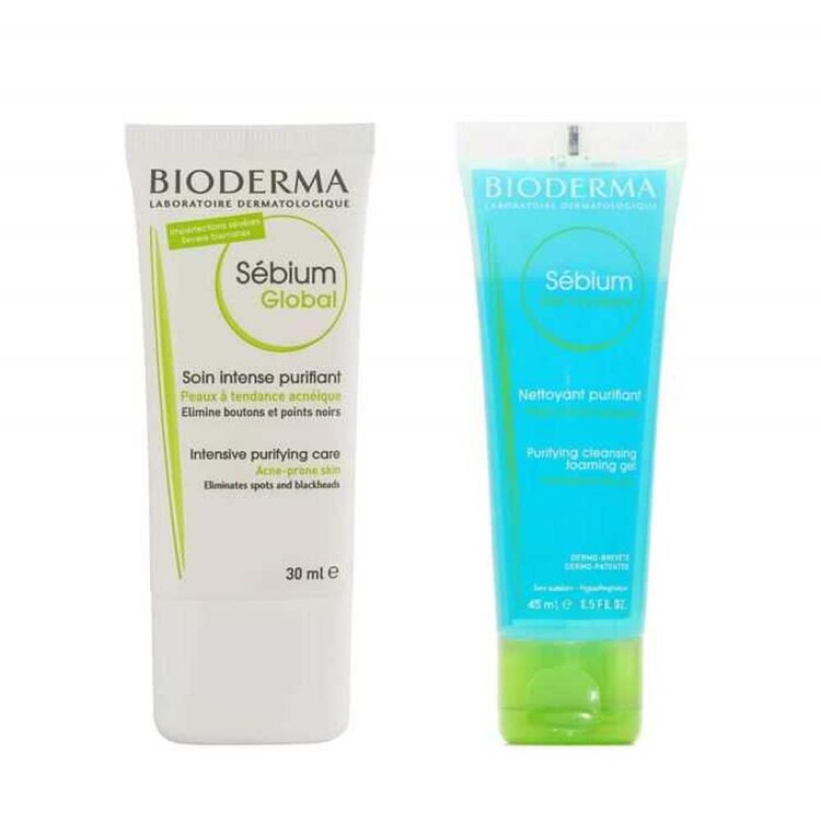 Bioderma Sebium Global 30 ml + Sebium Foaming Gel 