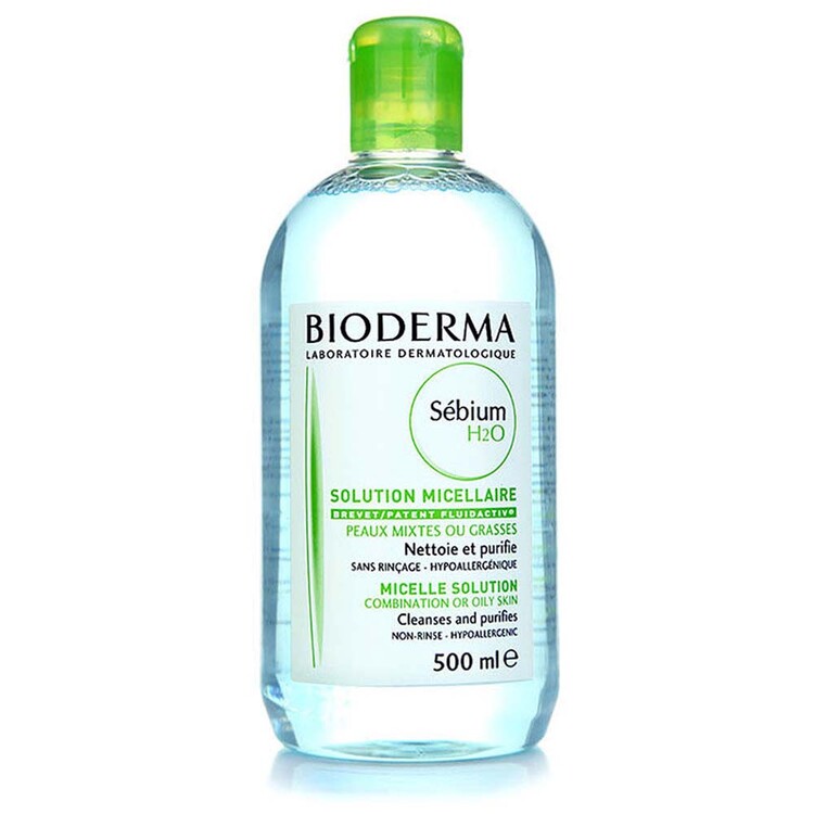 Bioderma - Bioderma Sebium H2O 500 ml, Yüz ve Makyaj Temizlem