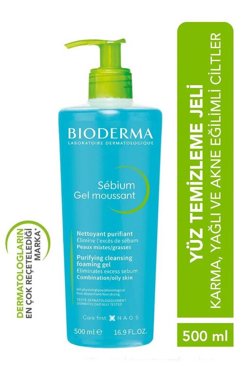 Bioderma Yağlı/Karma Ciltler İçin Sebium Cilt Temizleme Seti (Dermaroller Hediyeli!)