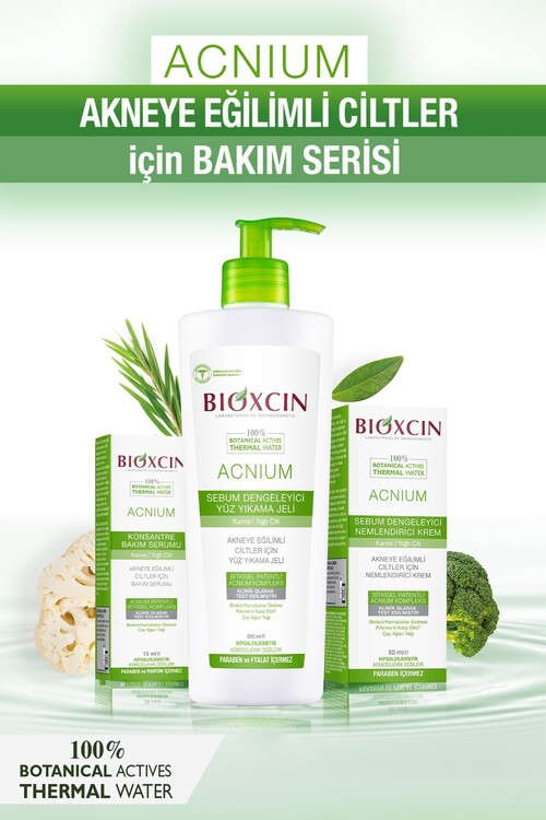 Bioxcin Acnium Konsantre Bakım Serumu 15 ml