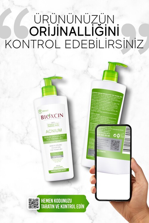 Bioxcin Acnium Sebum Yüz Yıkama Jeli 500ml