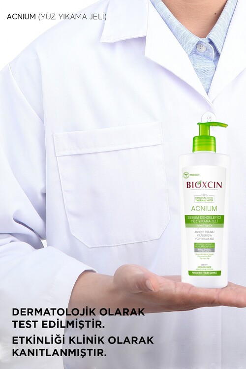 Bioxcin Acnium Sebum Yüz Yıkama Jeli 500ml