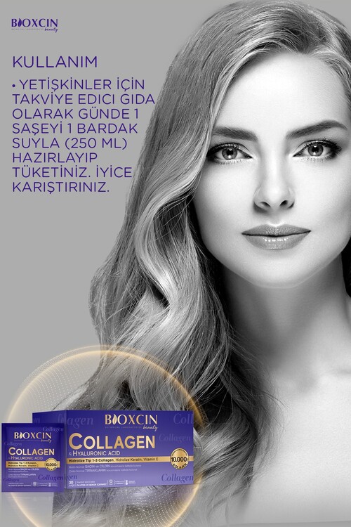 Bioxcin Beauty Collagen Toz 30 Saşe X 10.000 Mg Ti