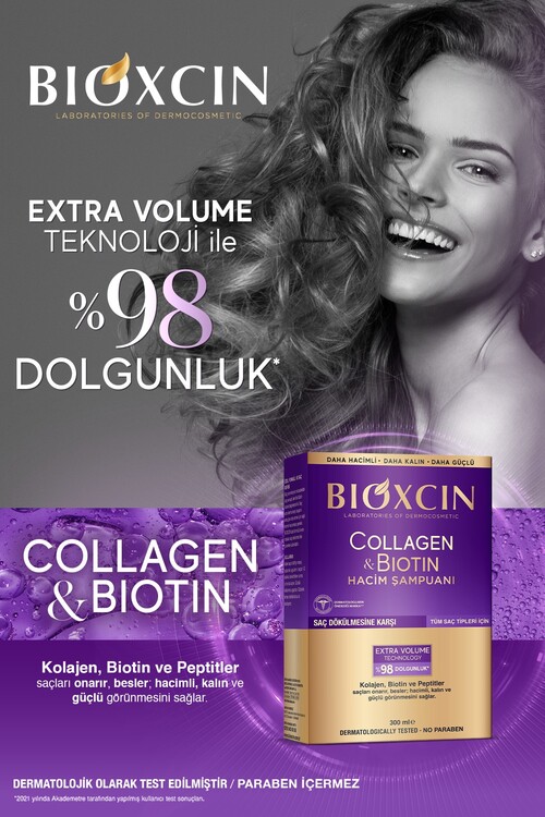 Bioxcin Collagen & Biotin Şampuan 300ml