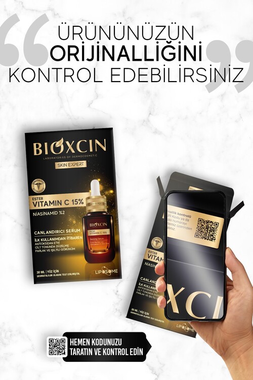 Bioxcin Ester C Vitamini Serum %15 & Niasinamid %2