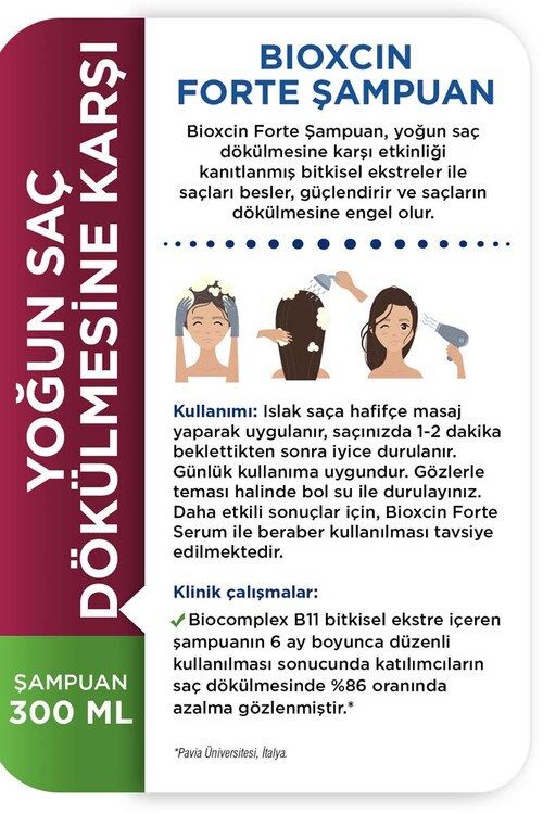 Bioxcin Forte Şampuan 300 ml