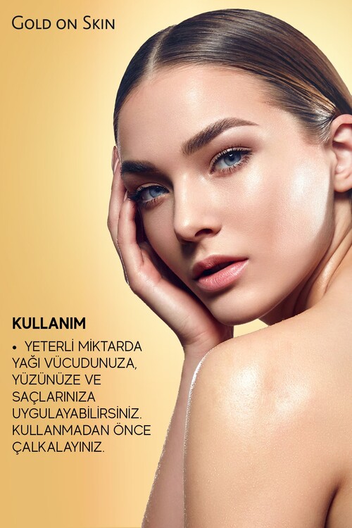 Bioxcin Gold On Skin Altın Parıltılı Kuru Yağ 100 