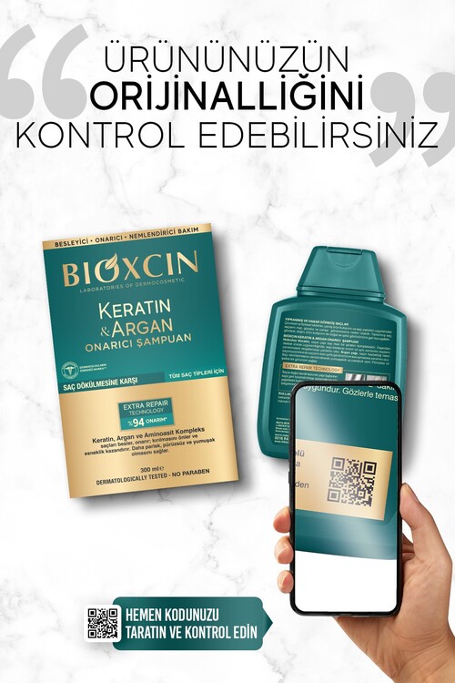 Bioxcin Keratin & Argan Şampuan 300ml