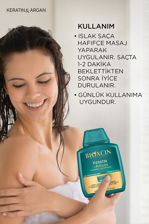 Bioxcin Keratin & Argan Şampuan 300ml