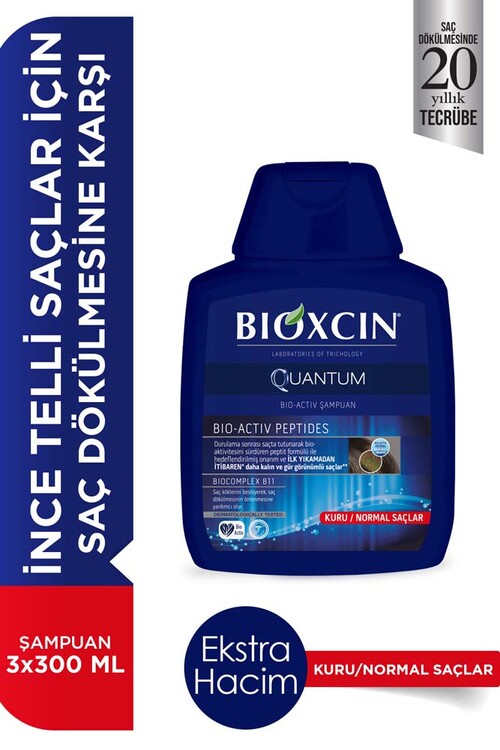 Bioxcin Quantum 3 Al 2 Öde Şampuan Kuru & Normal S