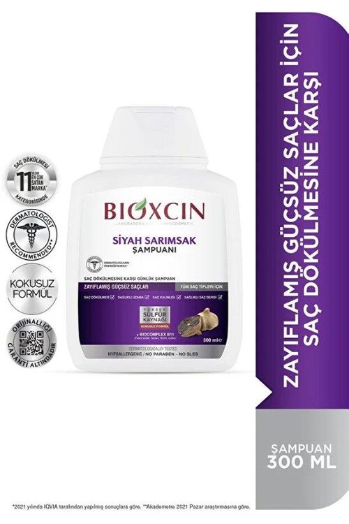 Bioxcin Quantum Saç Dökülmesine Karşı Siyah Sarıms