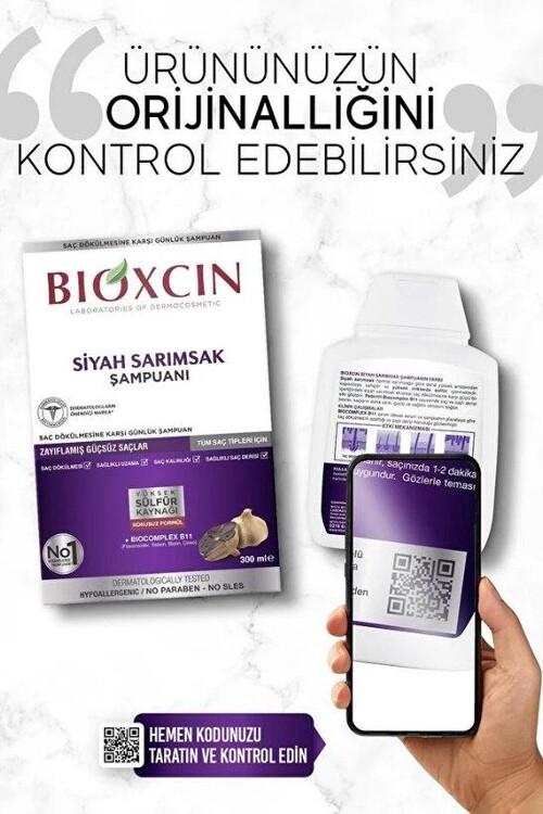 Bioxcin Quantum Saç Dökülmesine Karşı Siyah Sarıms