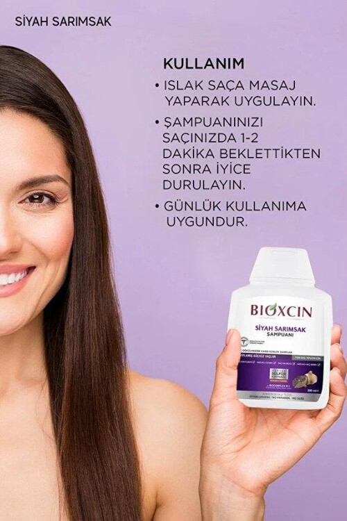 Bioxcin Quantum Saç Dökülmesine Karşı Siyah Sarıms